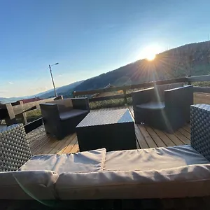 Studio 20m2 Avec Terrasse 16m2 Vue Sur La Vallée Appartement Habère-Poche